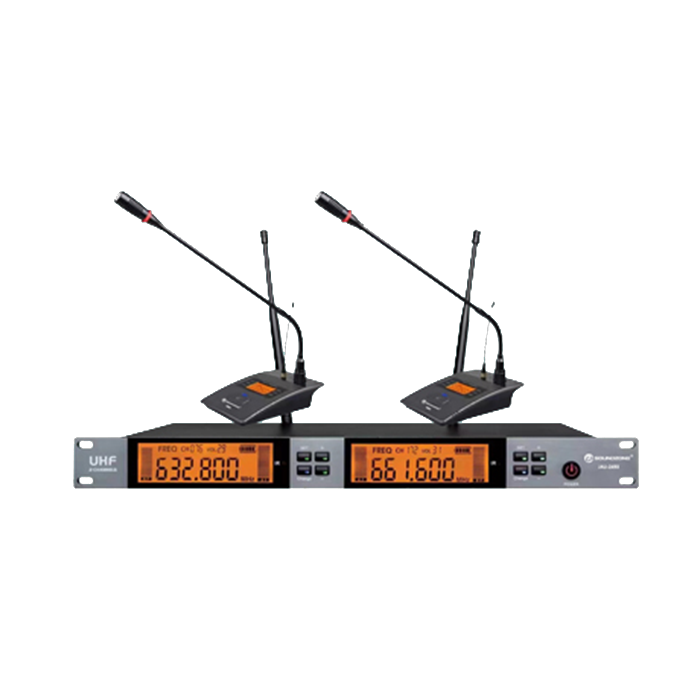 JAU-2493  无线一拖四鹅颈聚会话筒