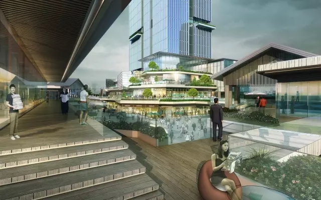 合肥万科金域华府项目五期贸易写字楼 提名奖-公共构筑类