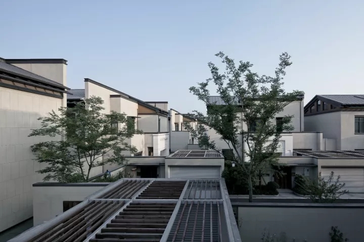 项目中公共空间与私密空间相互嵌套，空间感触丰硕