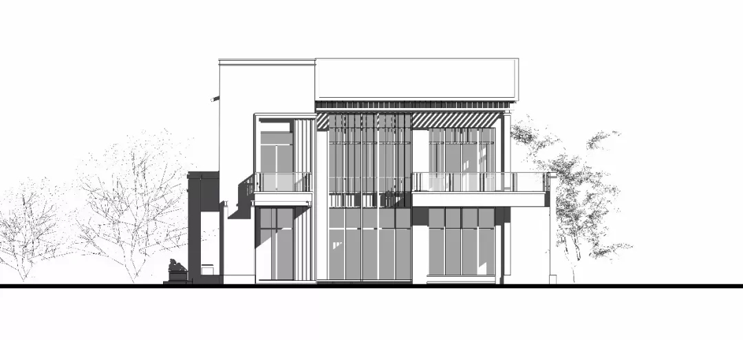 构筑立面风格钻研过程