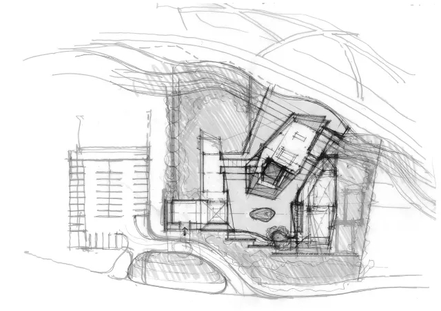 设计草图 by 聂欣，9001cc金沙以诚为本构筑设计
