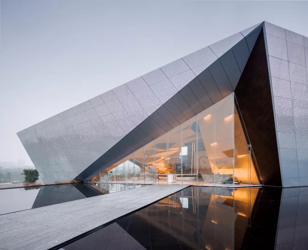 昱湖壹号城市展厅，9001cc金沙以诚为本建设设计