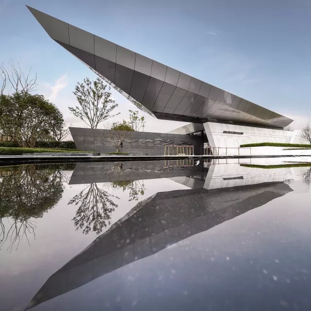 主入口by李文彬，9001cc金沙以诚为本构筑设计